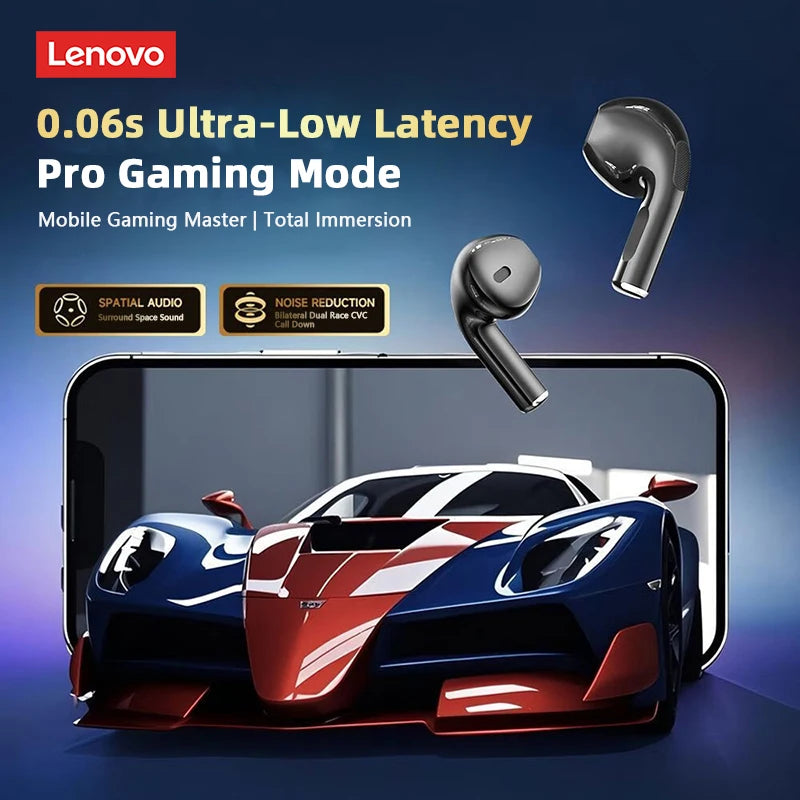 Original Lenovo LP2 Pro TWS Bluetooth Earphones Gaming Headset Sports Music Earbud Noise Cancellation HD Call Wireless Headphone
