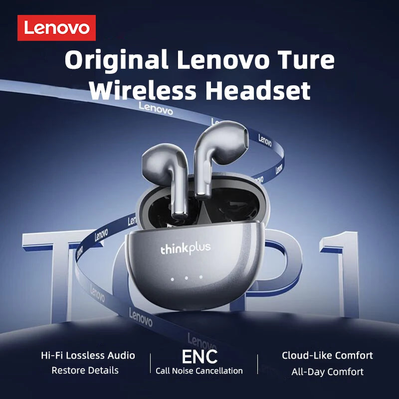 Original Lenovo LP2 Pro TWS Bluetooth Earphones Gaming Headset Sports Music Earbud Noise Cancellation HD Call Wireless Headphone