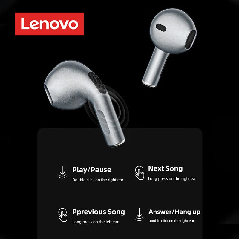 Original Lenovo LP2 Pro TWS Bluetooth Earphones Gaming Headset Sports Music Earbud Noise Cancellation HD Call Wireless Headphone